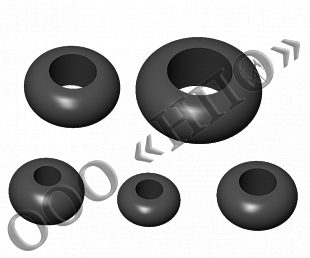 Уплотнитель ввода тип НН 1,2,3,4,5 (над изолятором)